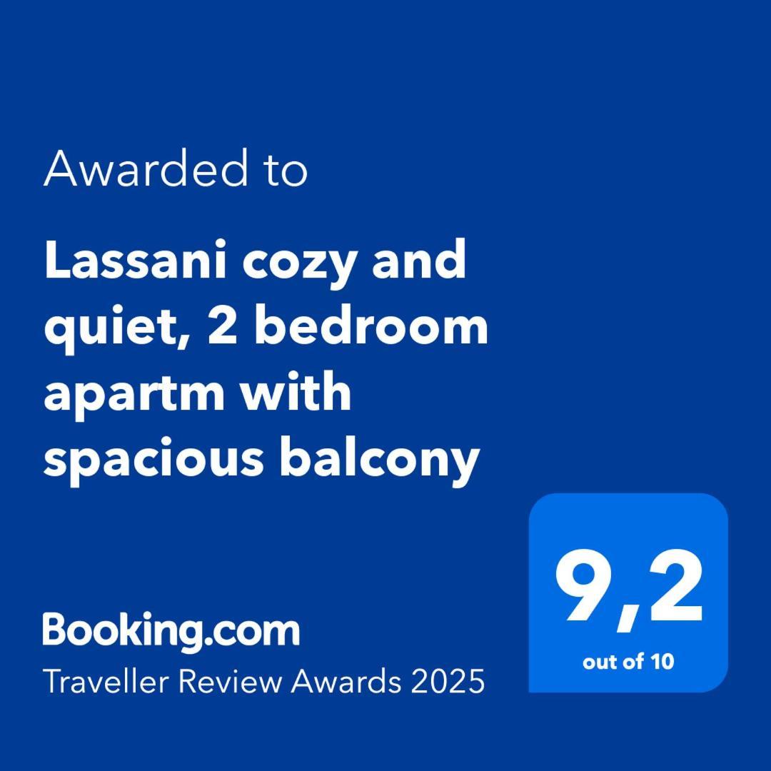 Lassani Cozy And Quiet, 2 Bedroom Apartm With Spacious Balcony Thessaloníki Eksteriør bilde